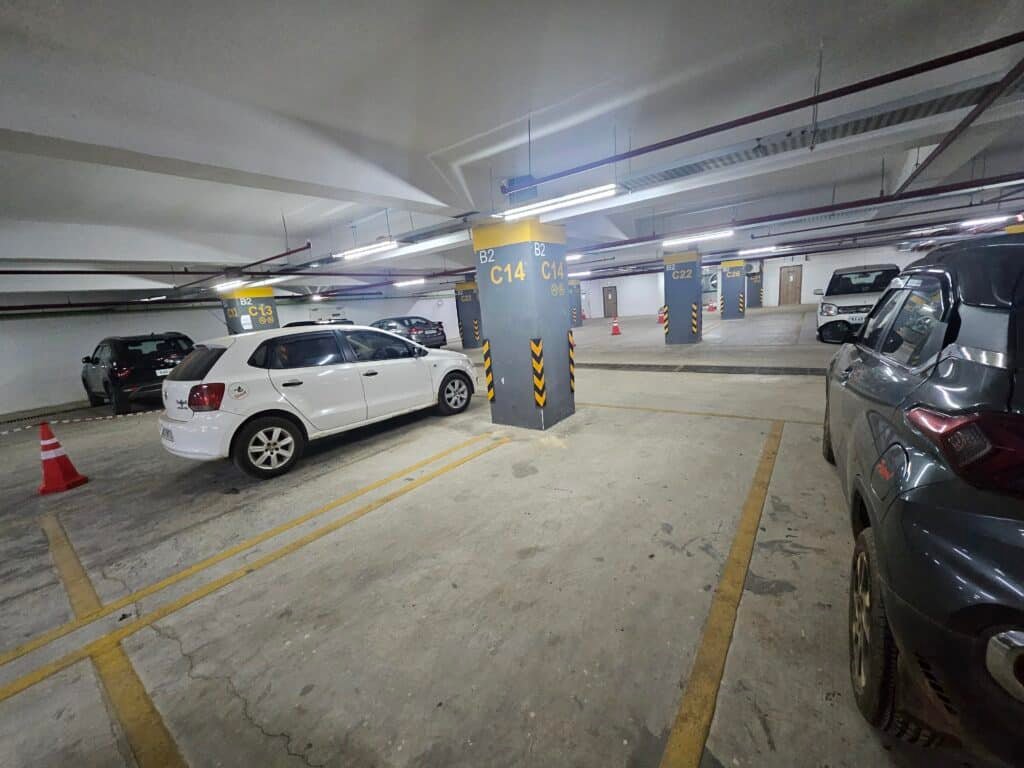 A Smart Touch at Inorbit Mall’s Basement Parking